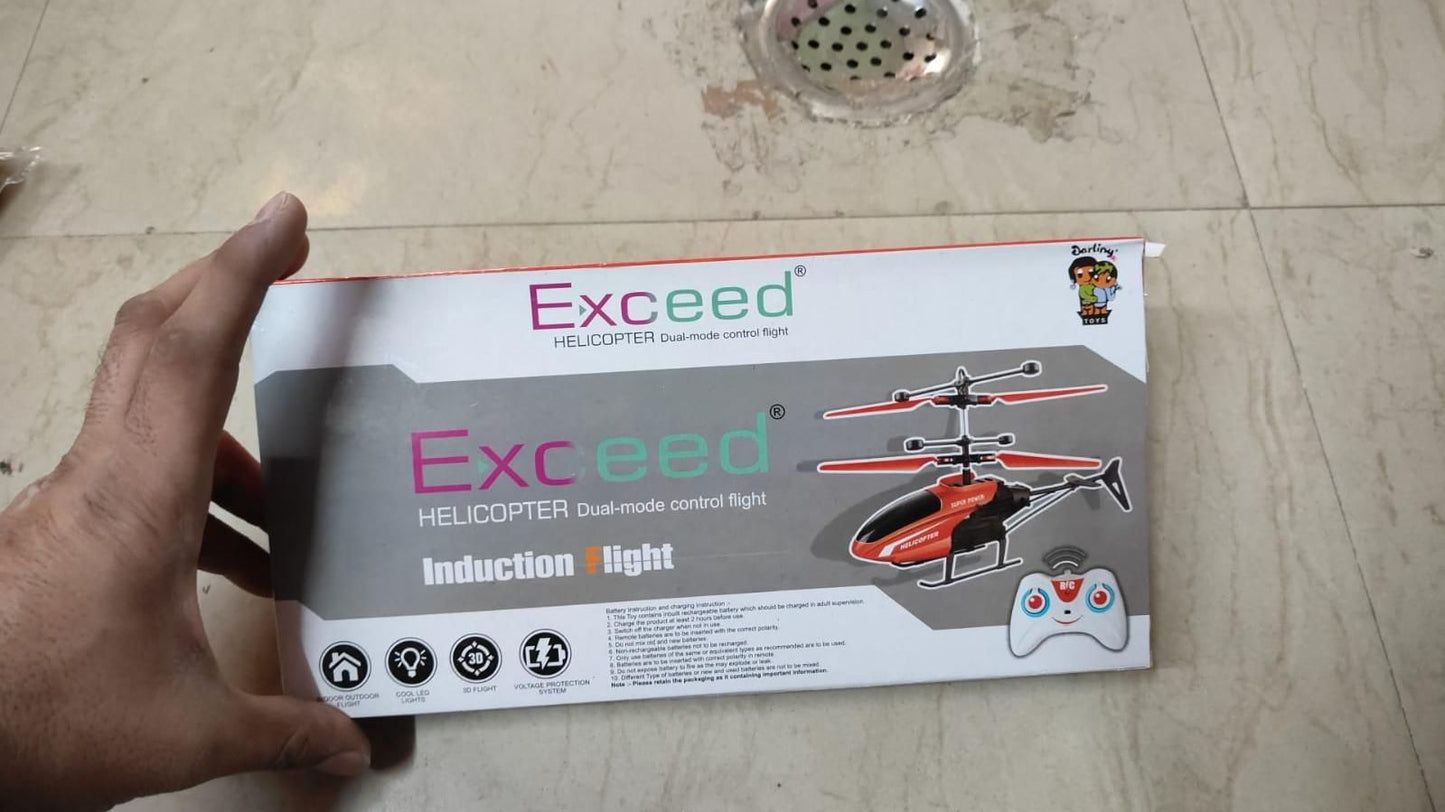 2 in1 Remote Helicopter Assorted Color (Pack of 1) cctvxh-5t