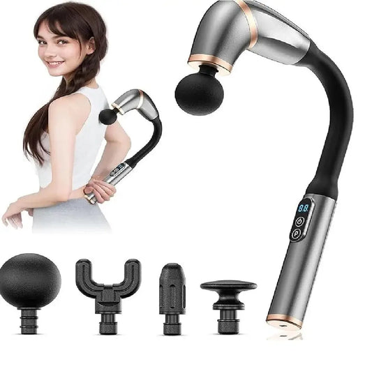 Massage Gun with Extension Handle, Deep Tissue Handheld Muscle Massager, Massager for Back, Whole Body Shop Nova Drop